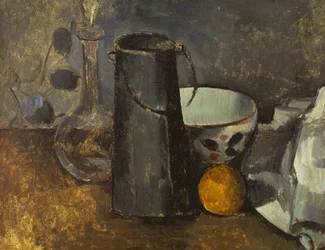 Stillleben mit Karaffe